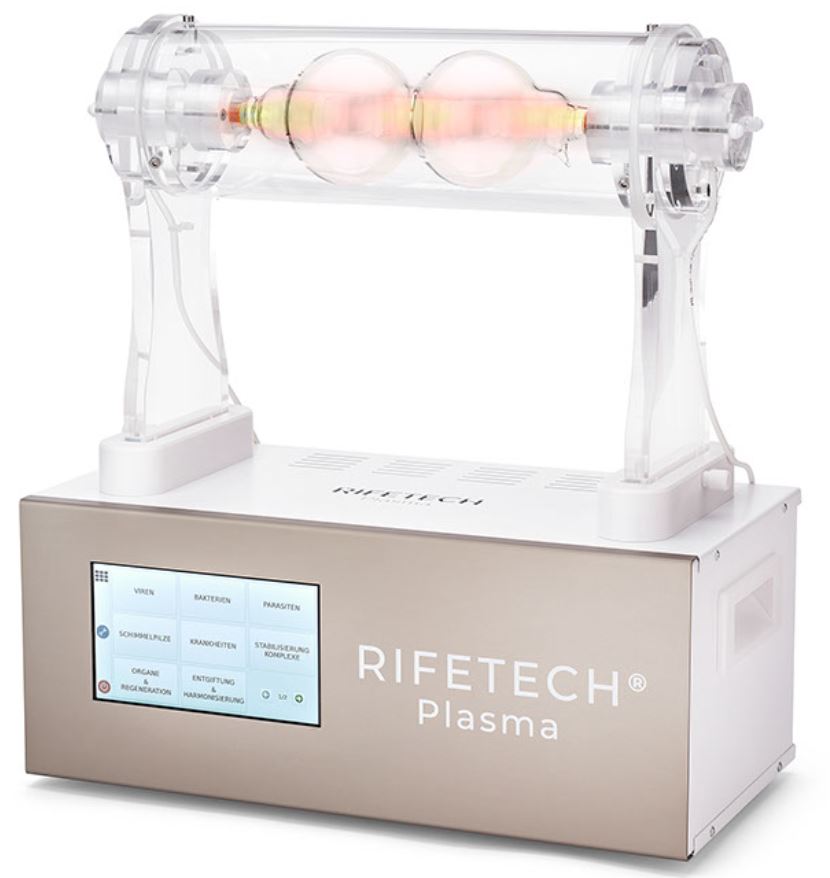 Gebrauchtes Rifetech® Plasmagerät Frontansicht