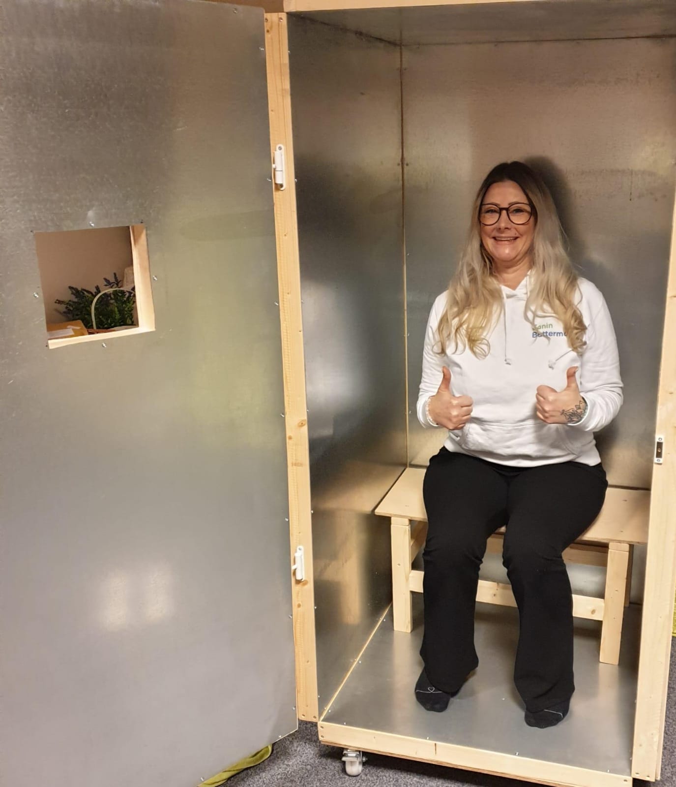 Anwendung vor Ort im Orgon Akkumulator